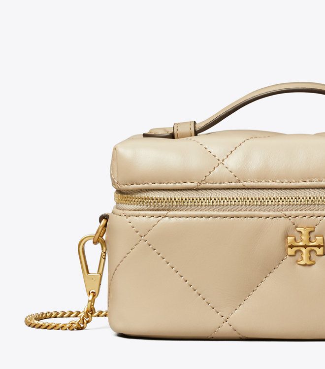 Tory Burch - Túi trang điểm Kira Diamond Quilt East-West