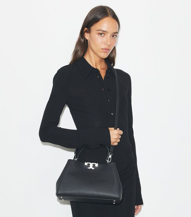 Tory Burch - Túi satchel mềm Eleanor cỡ vừa