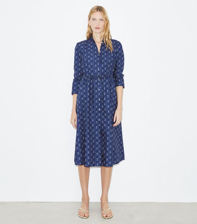 Tory Burch - Váy sơ mi cotton