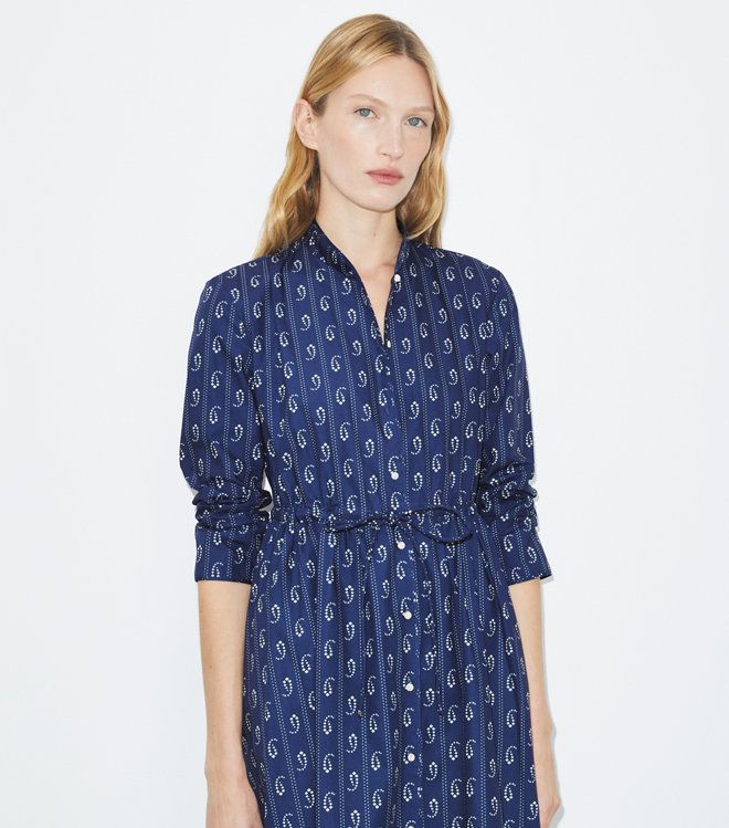 Tory Burch - Váy sơ mi cotton