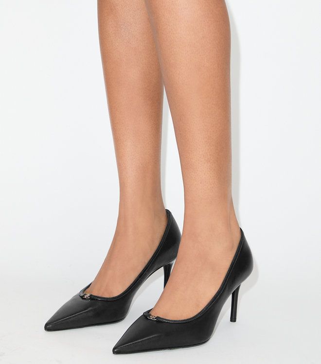 Tory Burch - Giày pump khóa Double T