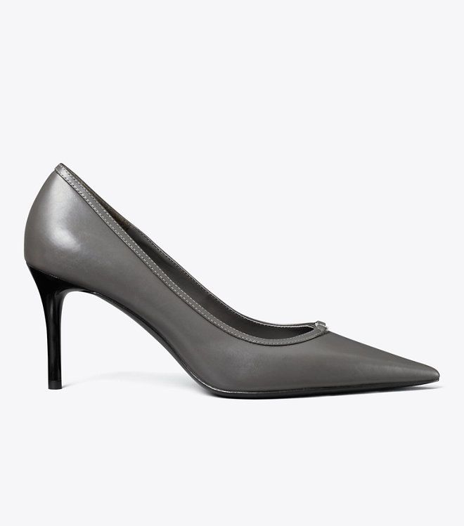 Tory Burch - Giày pump khóa Double T