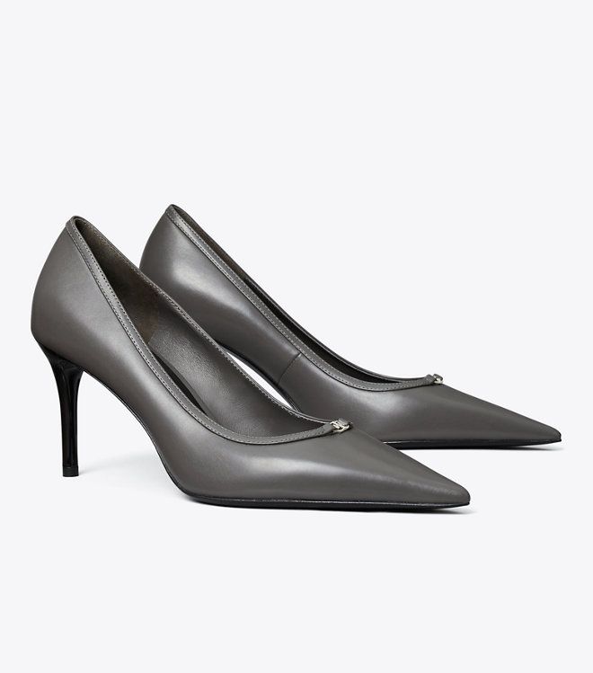 Tory Burch - Giày pump khóa Double T