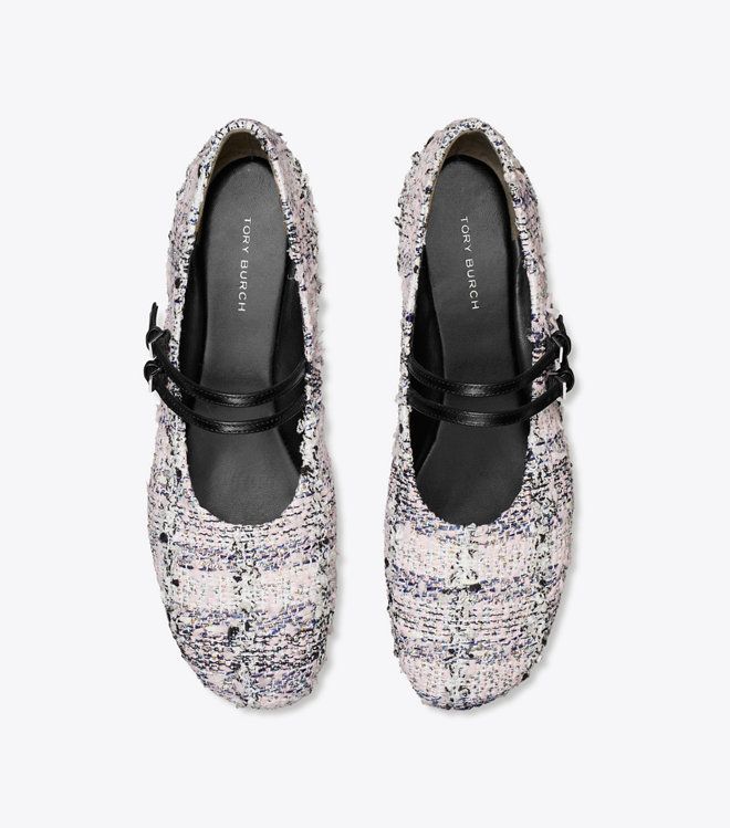 Tory Burch - Giày ballet Mary Jane hai quai