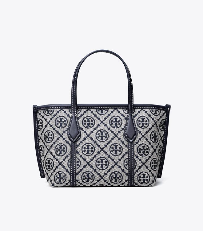 Túi tote mini T Monogram Perry