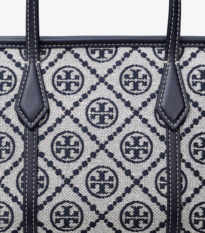 Túi tote mini T Monogram Perry