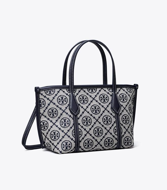 Túi tote mini T Monogram Perry