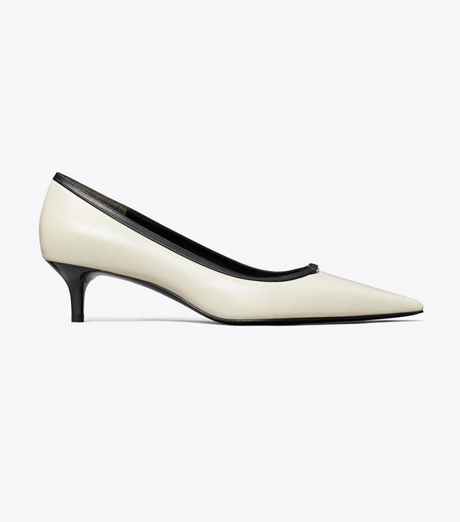 Tory Burch - Double T Buckle Low-Heeled Pump