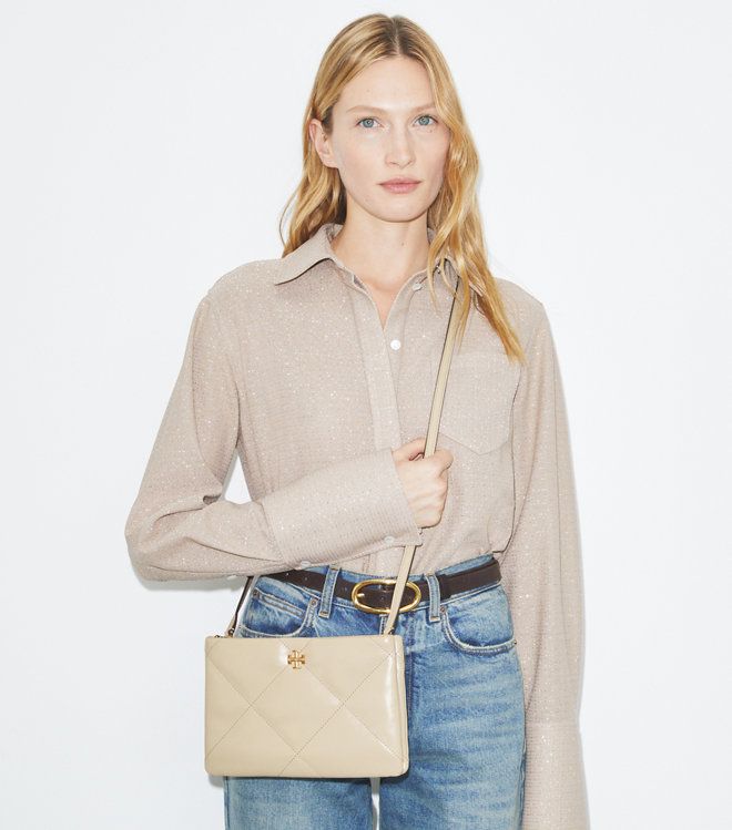 Tory Burch - Túi đeo chéo Kira Diamond Quilt