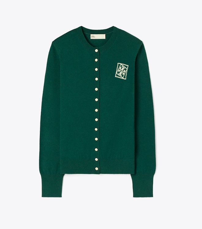 Tory Burch - Áo cardigan len
