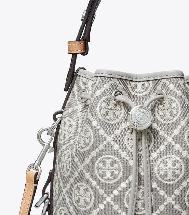 Túi bucket mini T Monogram Utility