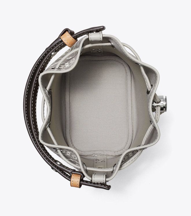Túi bucket mini T Monogram Utility
