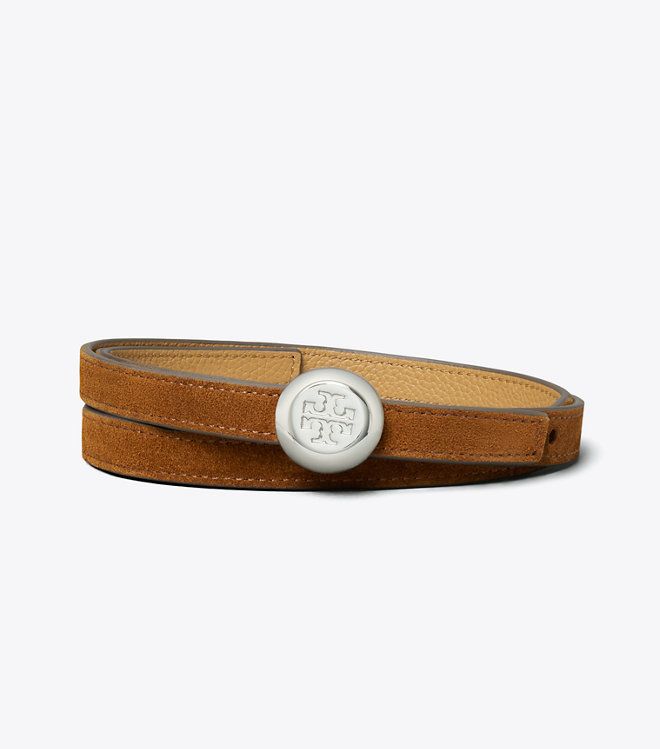 Tory Burch - Thắt Lưng Romy da Suede reversible