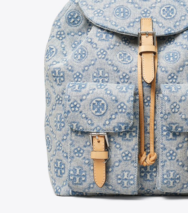 Ba lô denim T Monogram