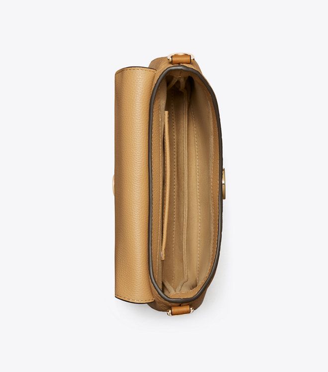 Tory Burch - Túi đeo vai T Monogram Pebbled Soft nhỏ