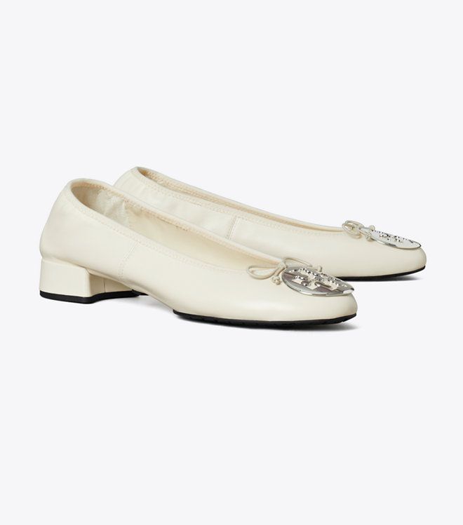 Tory Burch - Giày Reva Heeled Ballet