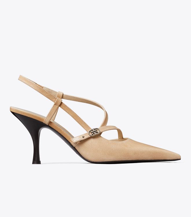 Tory Burch - Giày cao gót Double T Buckle
