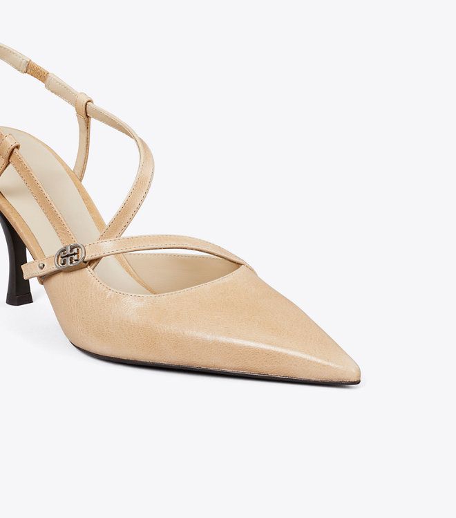 Tory Burch - Giày cao gót Double T Buckle