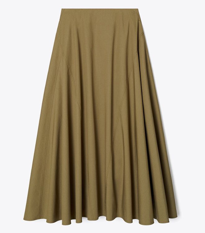 Tory Burch - Chân váy Cotton Poplin