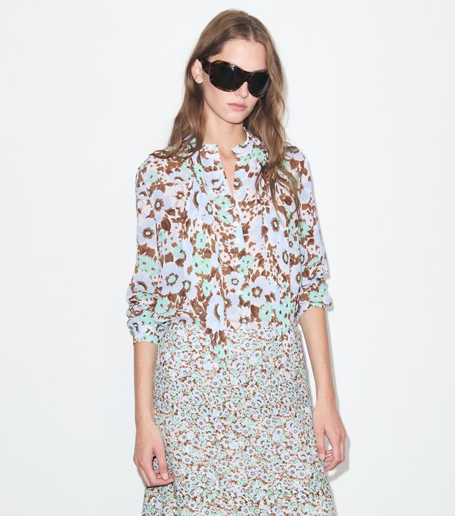 Tory Burch - Áo blouse nơ Viscose