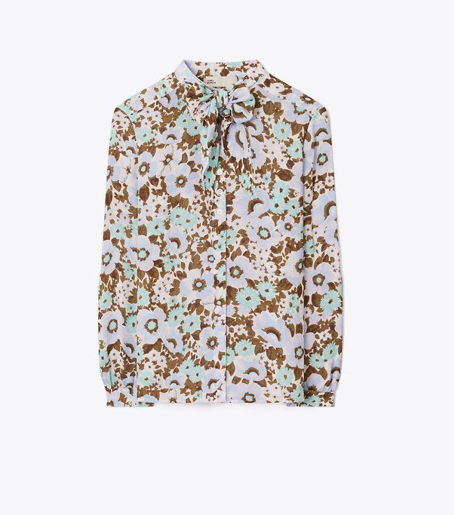Tory Burch - Áo blouse nơ Viscose