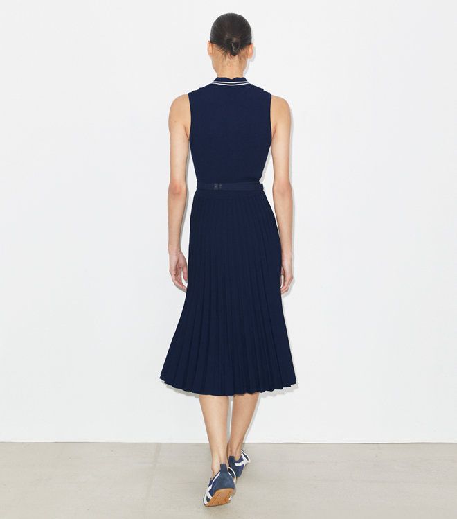 Tory Burch - Váy xếp ly viscose