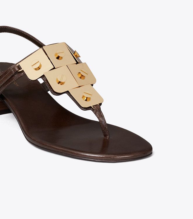 Tory Burch - Sandal cao gót Gladiator Capri