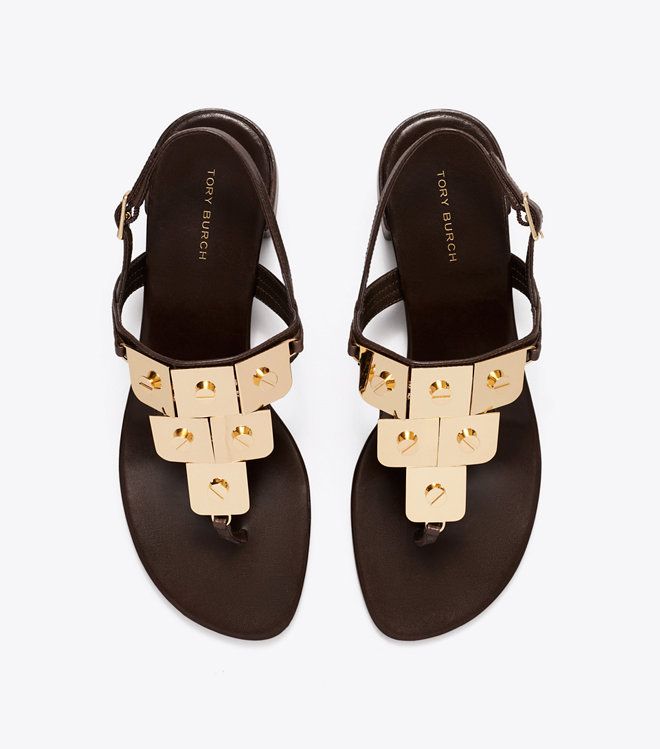 Tory Burch - Sandal cao gót Gladiator Capri