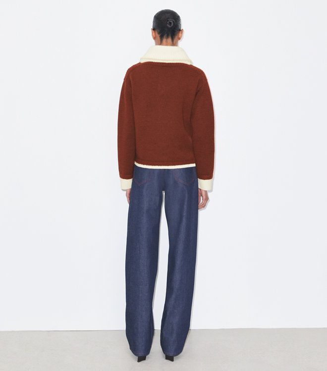 Tory Burch - Quần jean ống đứng