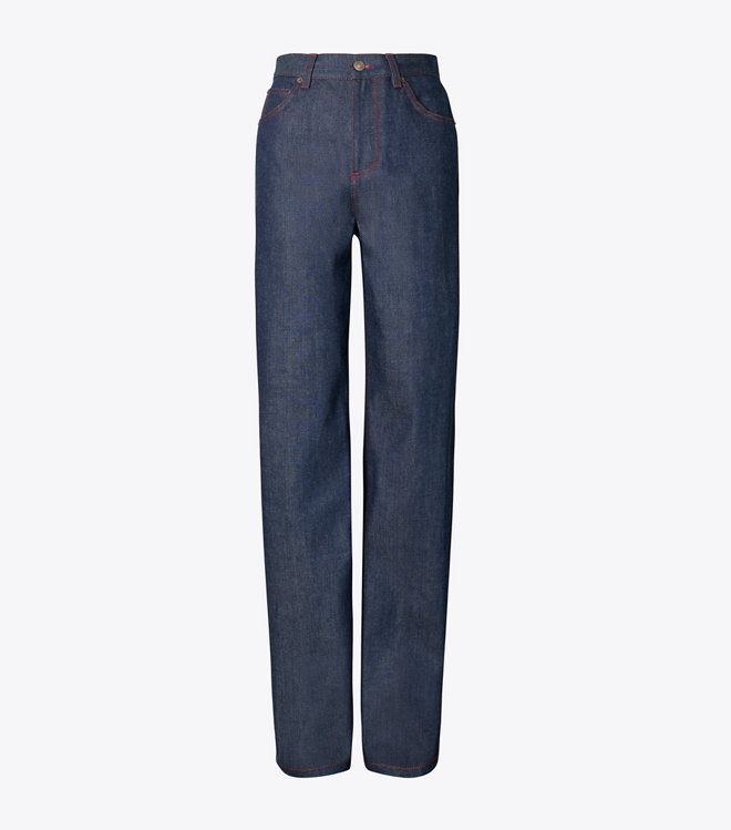 Tory Burch - Quần jean ống đứng
