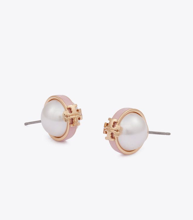 Tory Burch - Bông tai ngọc trai Moondance
