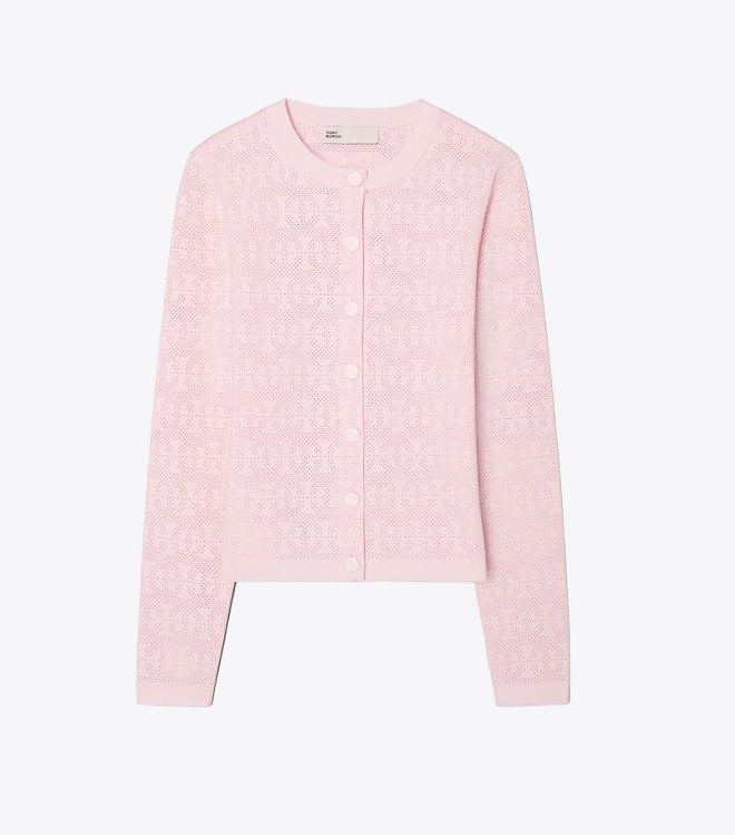 Áo cardigan Viscode dệt họa tiết