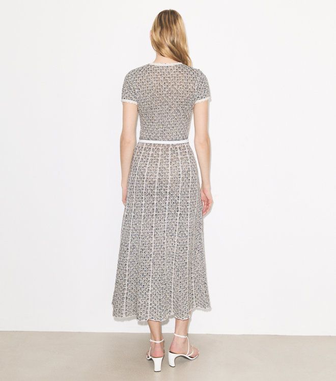 Tory Burch - Đầm Appliqué đính hoa