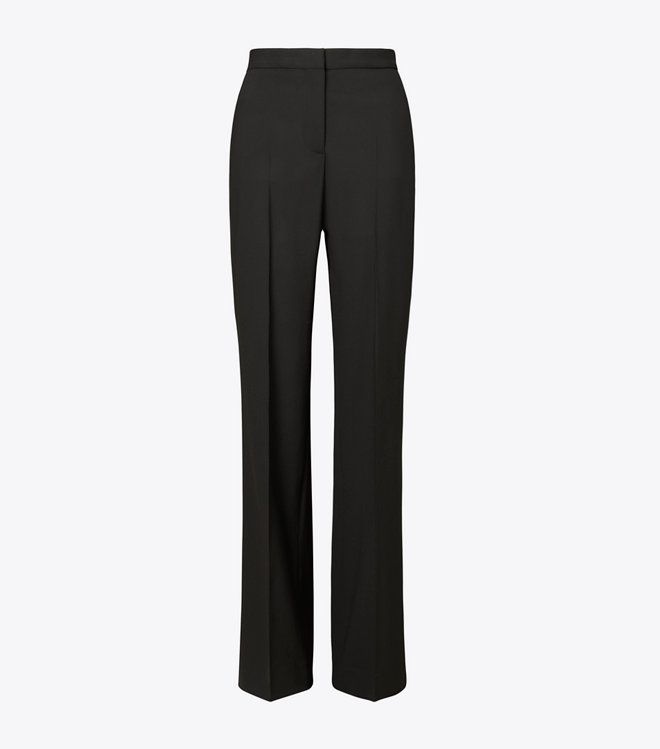 Quần tây wool dáng tailored