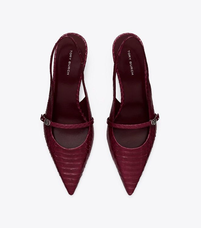 Tory Burch - Giày Mary Jane Double T Buckle