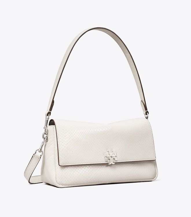 Túi đeo vai Charlie Embossed Snake small