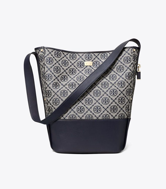 Túi slim bucket T Monogram