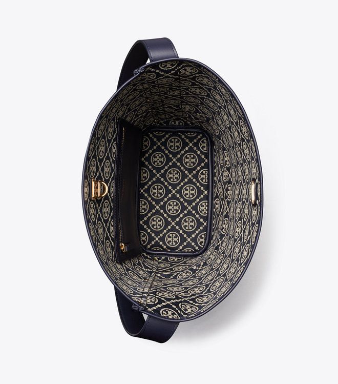 Túi slim bucket T Monogram