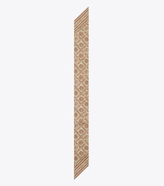 Tory Burch - Ruy băng lụa T Monogram