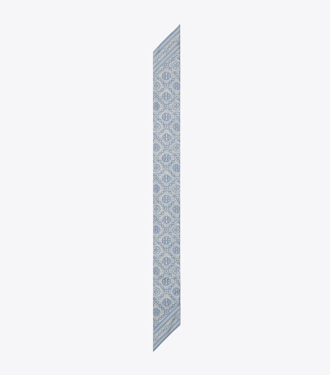 Tory Burch - Ruy băng lụa T Monogram