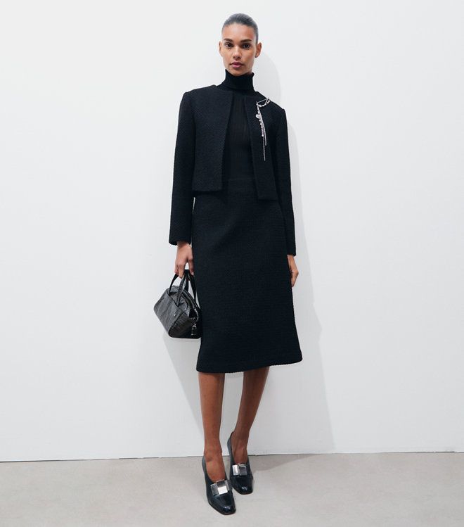 Áo Khoác Embellished Boucle Jacket