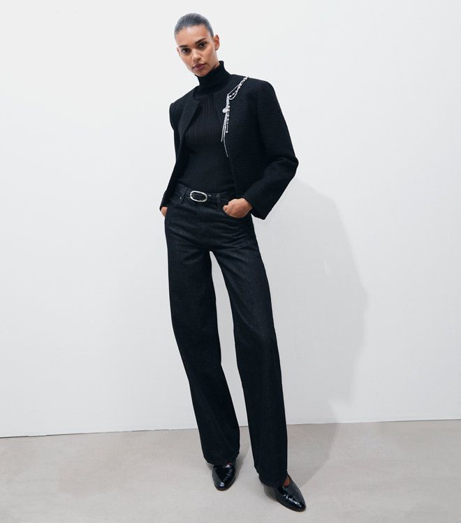 Áo Khoác Embellished Boucle Jacket