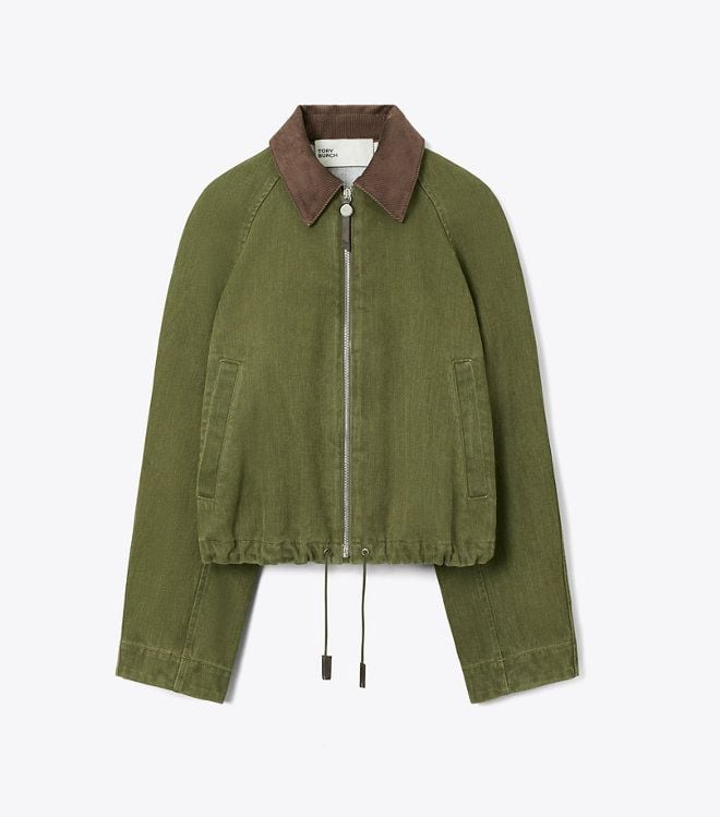 Áo khoác bomber denim