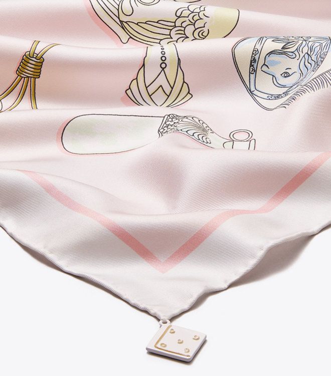 Tory Burch - Khăn lụa Rattles