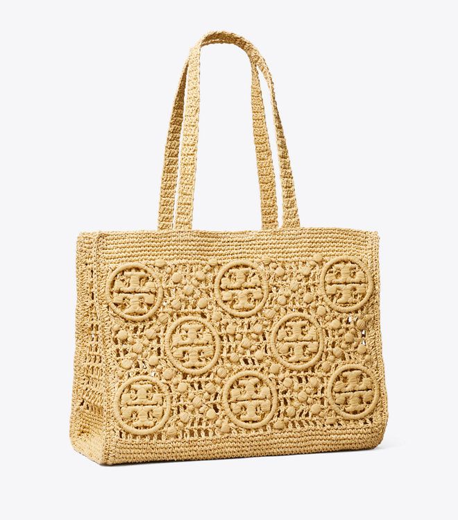 Tory Burch - Túi tote Crochet T Monogram