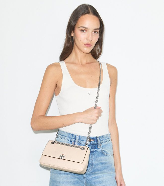 Tory Burch - Túi đeo vai Charlie Quilted Small