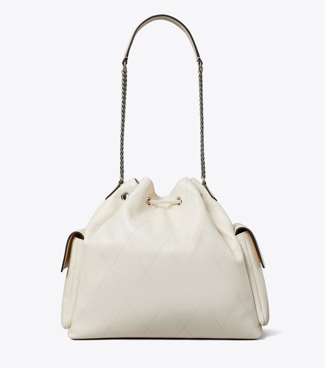 Tory Burch - Túi đeo vai Charlie Quilted Drawstring