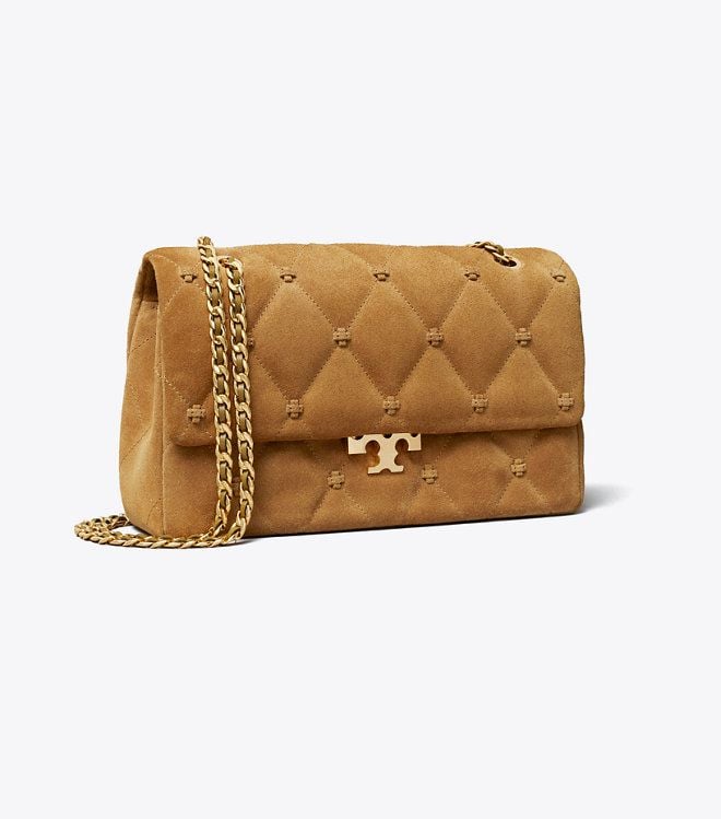 Túi Bunny Knot Suede Shoulder Bag