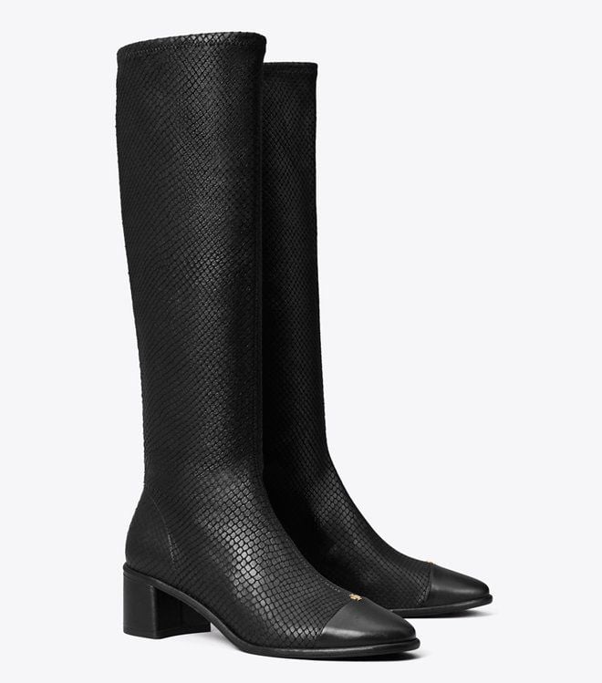 Bốt Cap-Toe Knee High Boot 55Mm