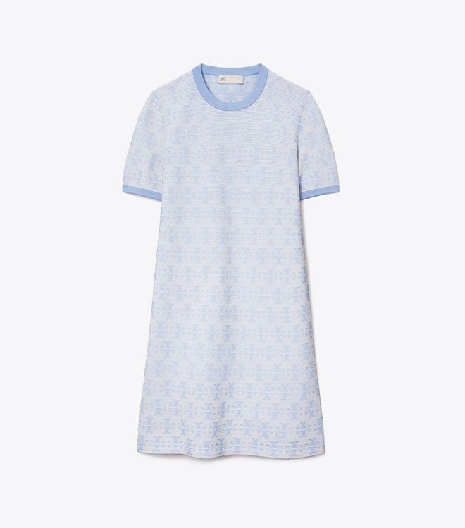 Tory Burch - Đầm cổ tròn vải viscose